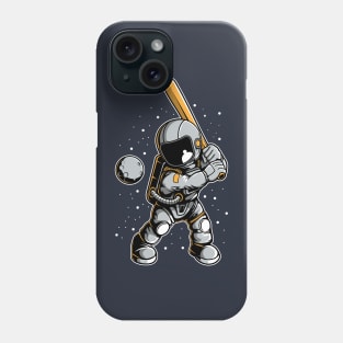 astronaut baseball Phone Case