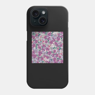 Violet flower power Phone Case