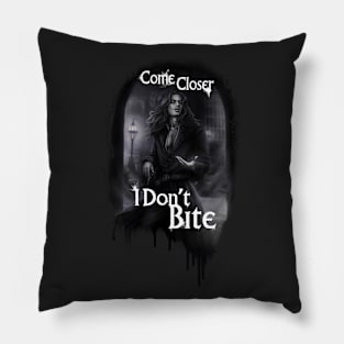 Beckoning (Come Closer, I Don't Bite) Pillow