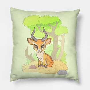 cute antelope Pillow