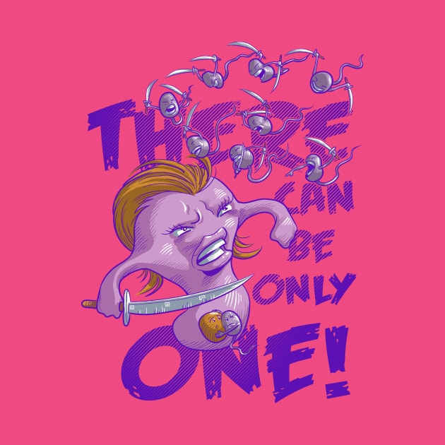 There Can Be Only One by cs3ink