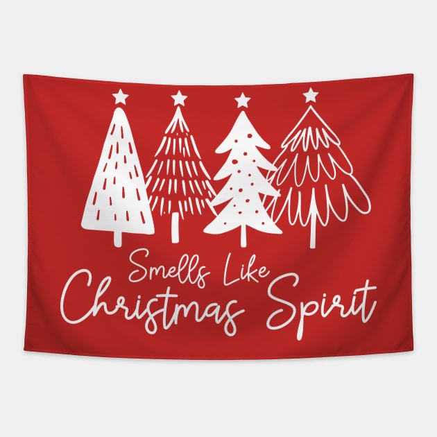 Smells Like Christmas Spirit Tapestry by AdultSh*t