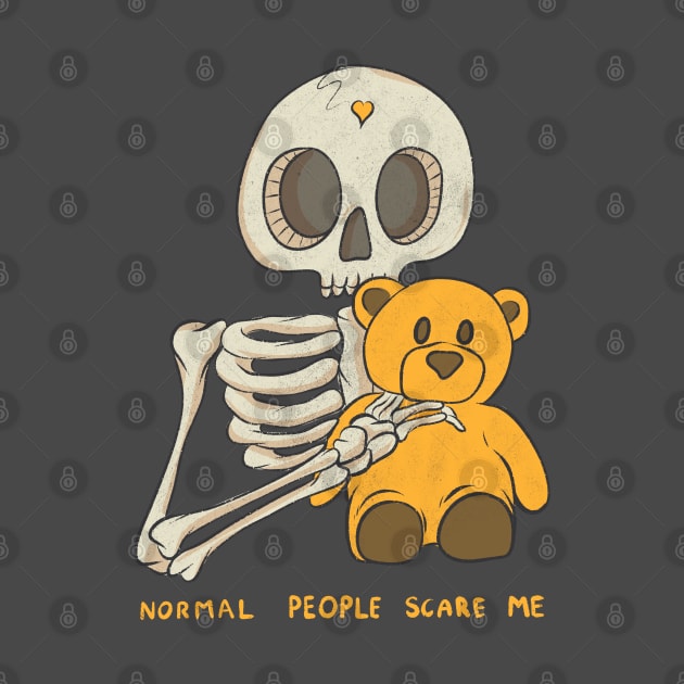 Normal people scare me by Jess Adams