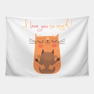 Cat Mom Tapestry