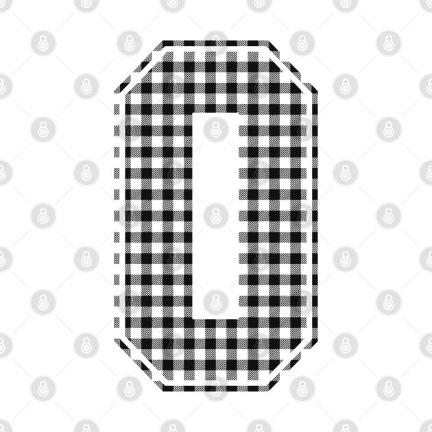 Plaid Number - 0 - Dark by tavare