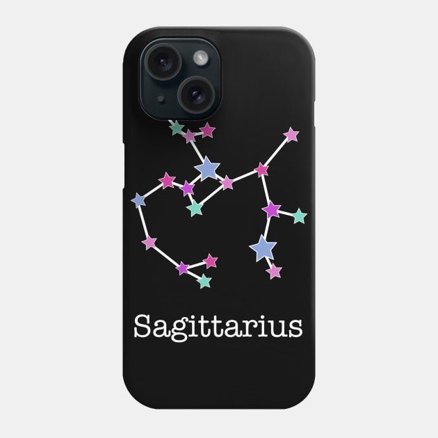 A Zodiac Sign Test Sagittarius Phone Case by Helena Morpho 