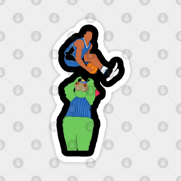 Aaron Gordons Magnet by Ink Lines