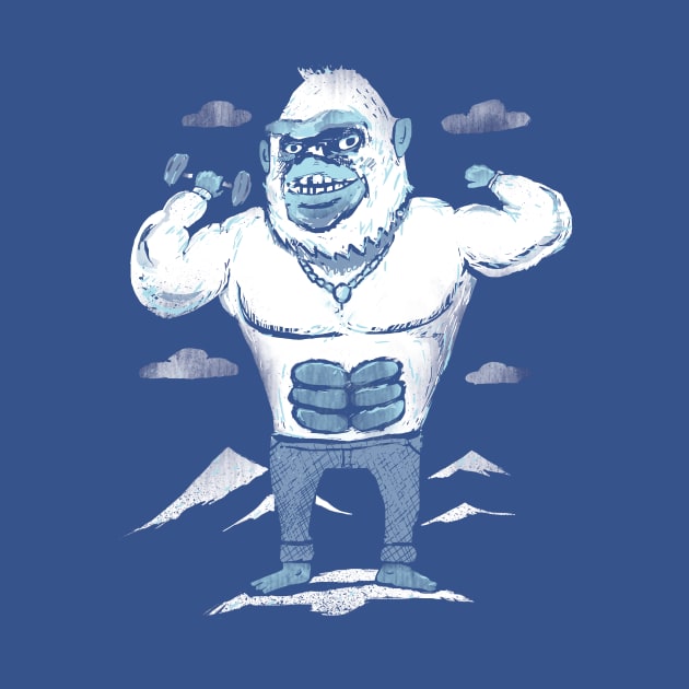 Abdominal Snowman by Pixelmania