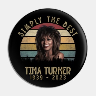 Tina Turner Retro Vintage Pin