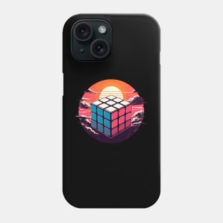 Retro speed cube Phone Case