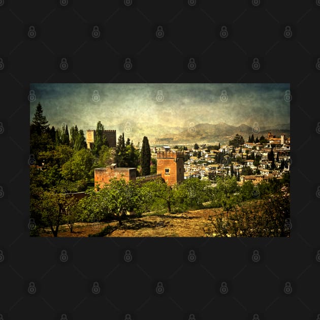 Granada From The Alhambra Gardens by IanWL