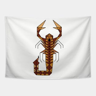 Scorpion - Geometric Abstract Tapestry