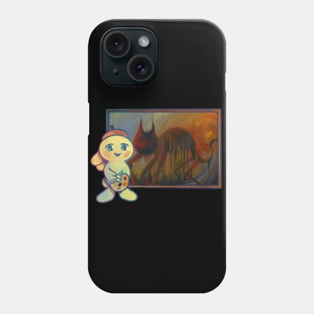 Little Artist Phone Case by Plastiboo