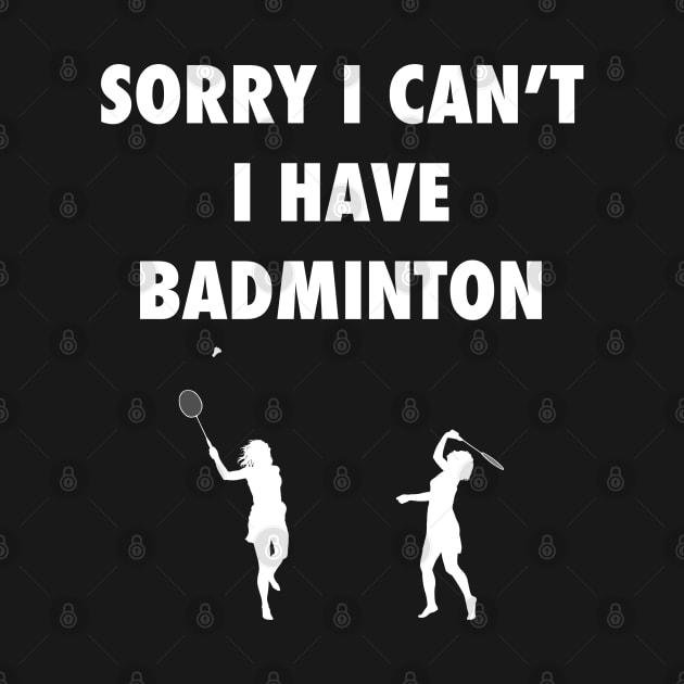 Badminton by IBMClothing