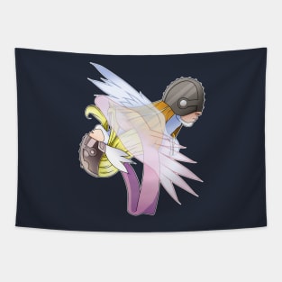 Digital Angels Tapestry