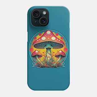 Psychedelic Mushrooms Fantasy Phone Case