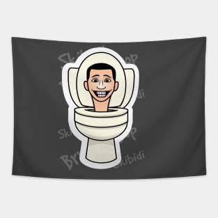 Skibidi Toilet Tapestry