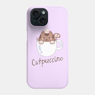 Catpuccino cappuccino Phone Case