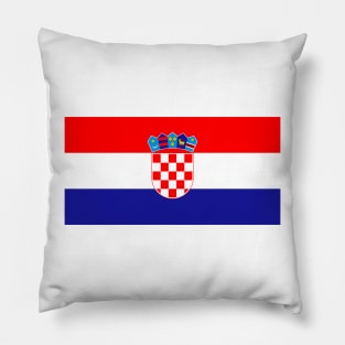 Republic of Croatia National Flag Pillow