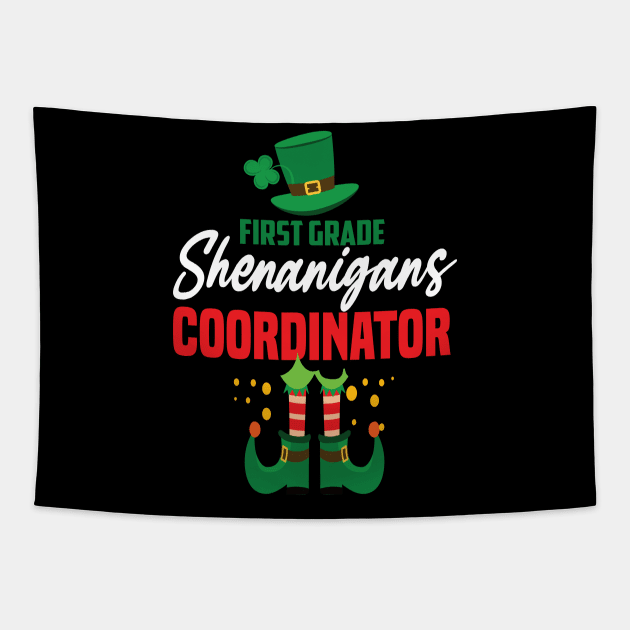 First grade shenanigans coordinator St.patricks day Tapestry by DODG99