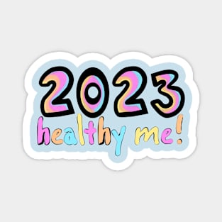 2023 New Year Healthy Motivation Magnet