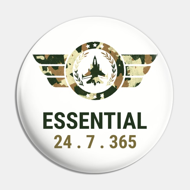 Essential 24.7.365 (Camo Air) Pin by M is for Max