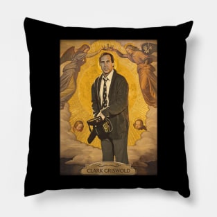 Saint Clark Griswold // Christmas Vacation Fan Art Pillow