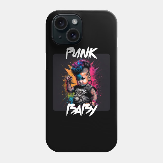 Graffiti Style - Cool Punk Baby 10 Phone Case by PD-Store