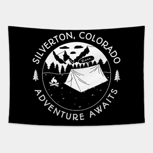 Silverton, Colorado Camping Tapestry