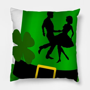 St Patrick's Dance Pillow