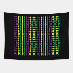 Mardi Gras Bead Curtain Tapestry