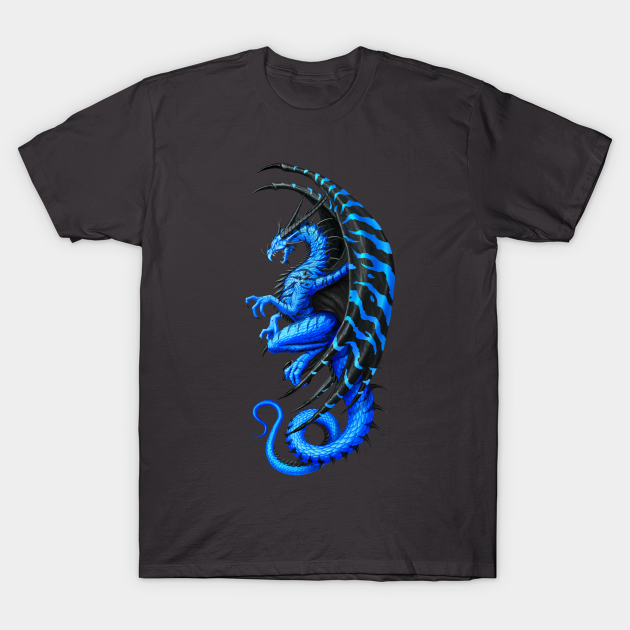 Master Dragon Blue - Dragon - T-Shirt