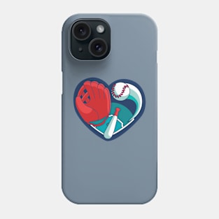 I love baseball mini Phone Case