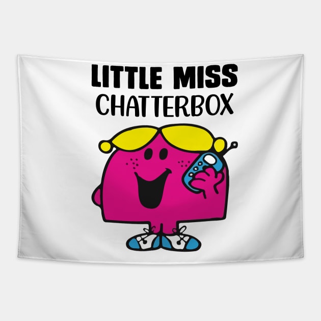 LITTLE MISS CHATTERBOX Tapestry by reedae