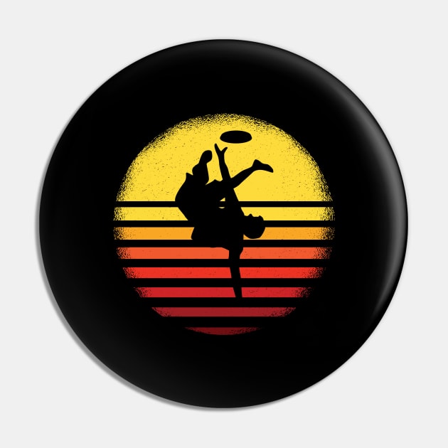 Freestyle Frisbee Ultimate Frisbee Pin by sBag-Designs