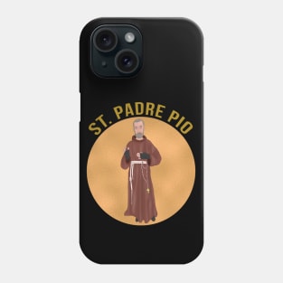 St Padre Pio Phone Case