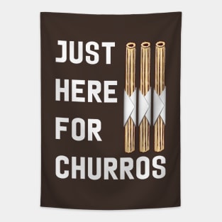 Just Here for Churros Tapestry