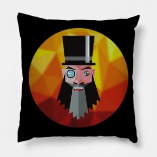 Mr. Evil Beard Pillow