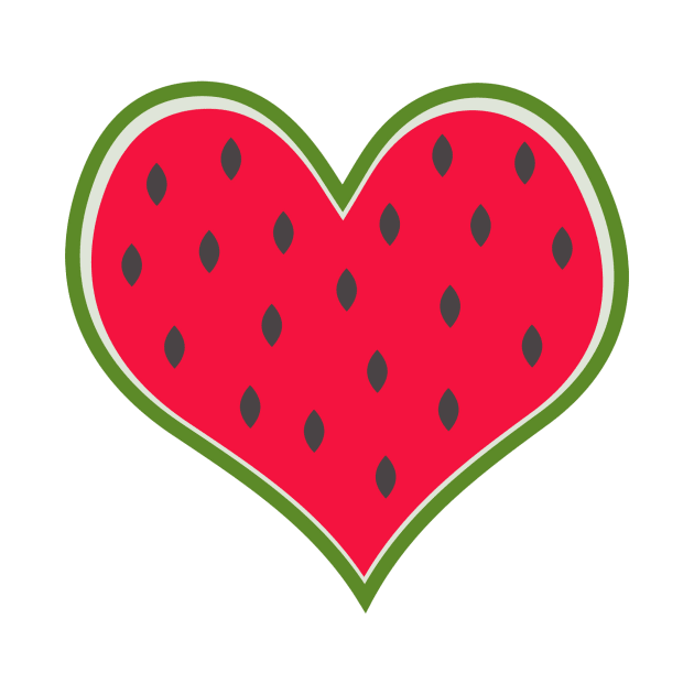 Heart shaped watermelon by Design images