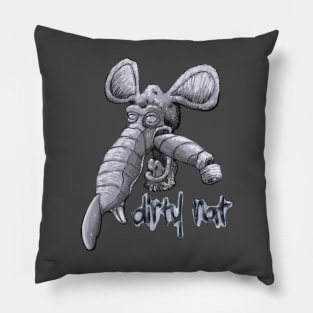 Dirty Rat Pillow