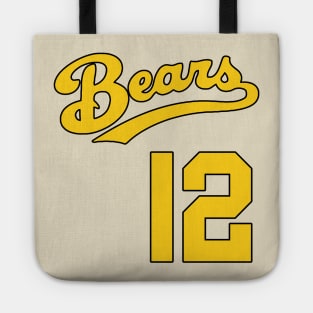 Tanner Boyle Vintage Bad News Bears Jersey (Front/Back Print) Tote