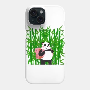 Cute Adventurer Panda Gift Phone Case