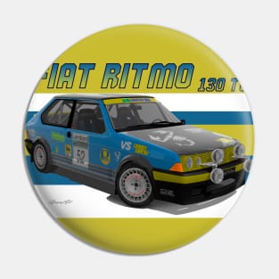 Abarth Fiat Ritmo 130 TC Pin