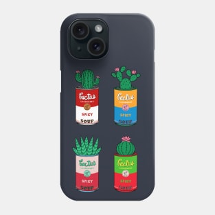 Cactus pop art Phone Case