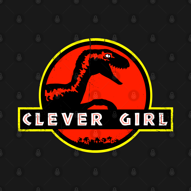 Clever Girl Jurassic Park TShirt TeePublic