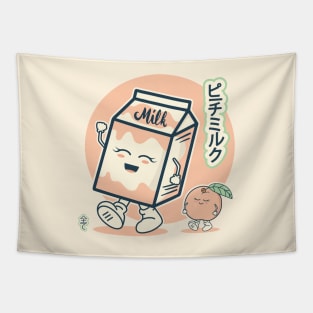 Japanese Peach Milk Tapestry