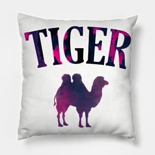 Slightly Wrong Tiger - Funny, Cute, Animal, Gift, Present Pillow