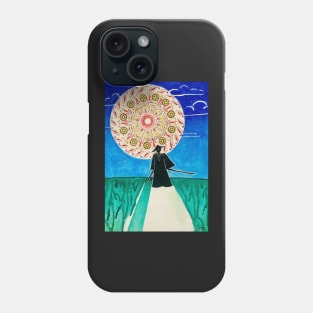 Samurai Path Illustration Phone Case