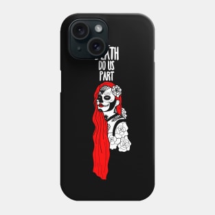 Red head skull girl Phone Case