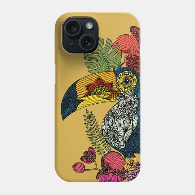 Toucan Phone Case by Valentina Harper